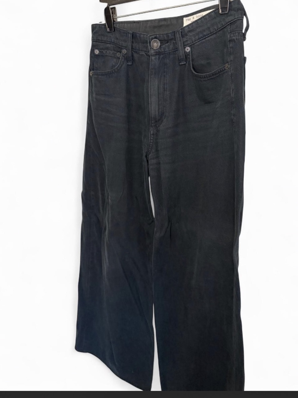 rag & bone Women's Black Bootcut Jeans - Picture 2 of 3